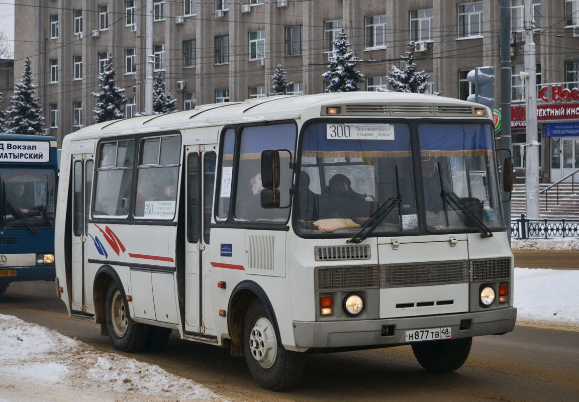 Маршрут 300. ПАЗ Липецк.