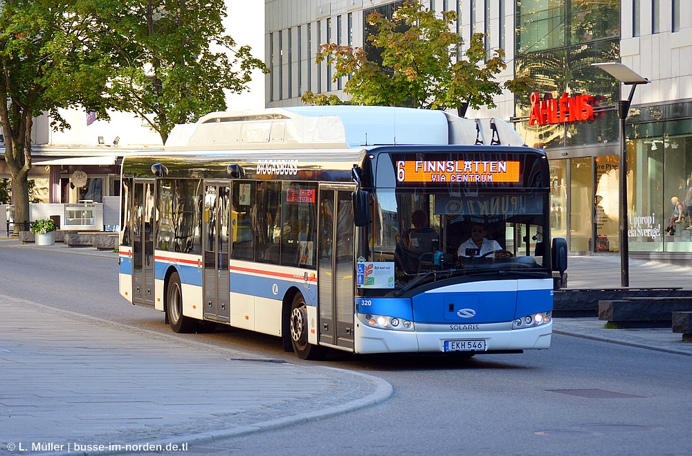 Sweden, Solaris Urbino III 12 CNG # 320