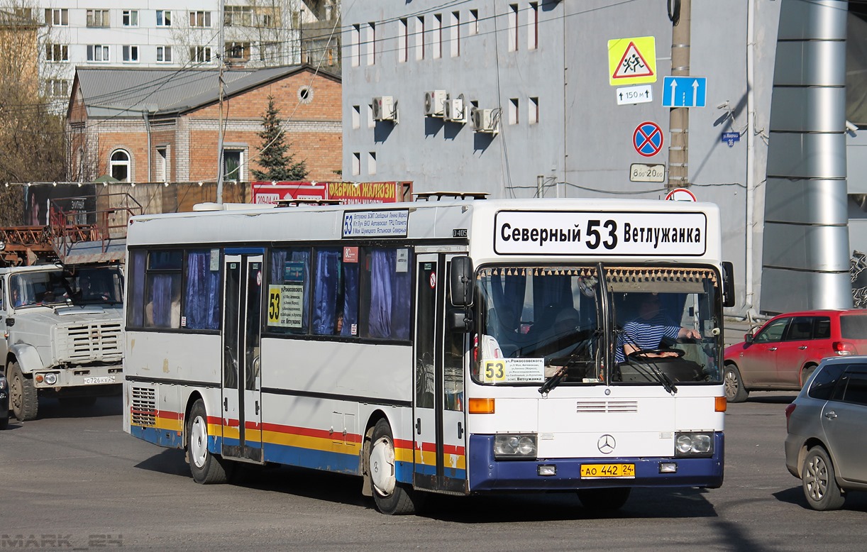Krasnoyarsk region, Mercedes-Benz O405 # АО 442 24