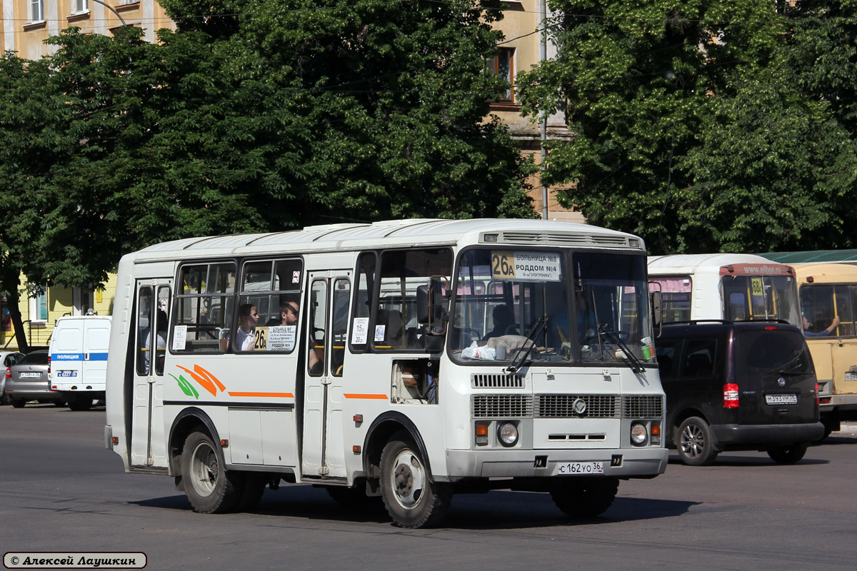 Онлайн табло автобуса 26, город Воронеж, в реальном времени