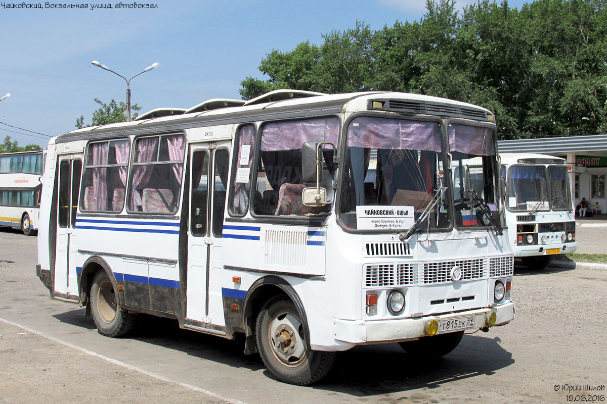 Автобус чайковский пермь. Т 815 ЕК 59. Автобус ПАЗ Чайковский. Пермь Чайковский пазик. Пермский край автобус Ильинский.