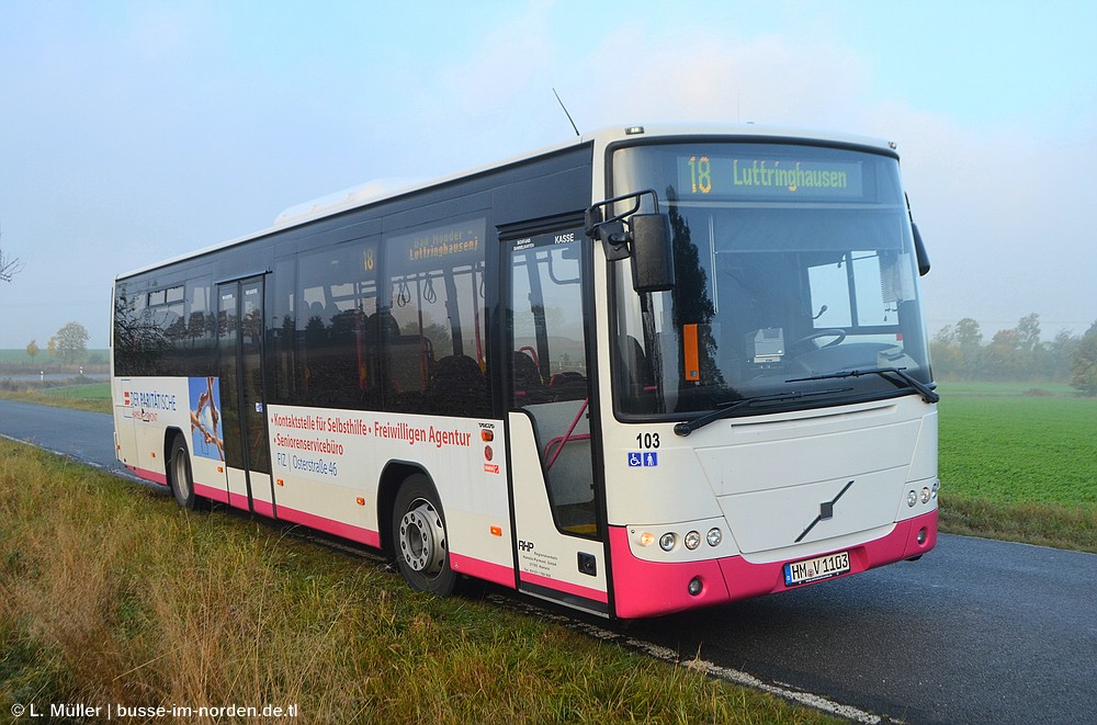 Germany, Volvo 8700LE # 103