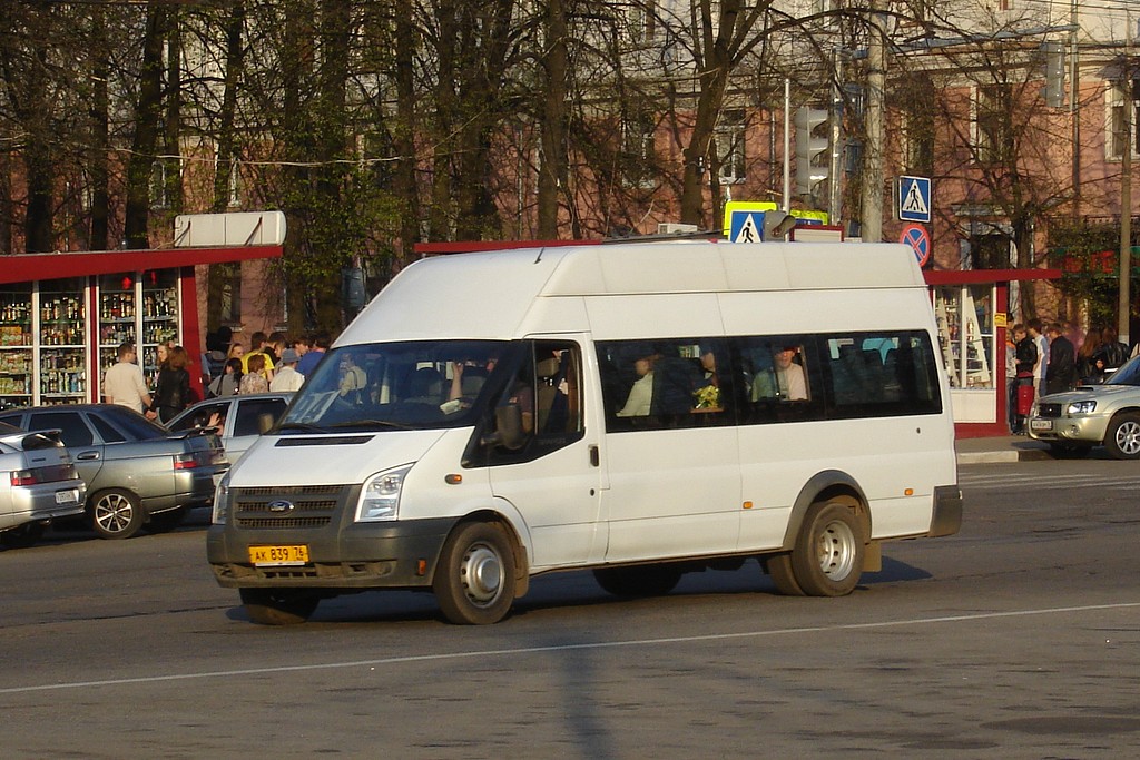 Yaroslavl region, Nizhegorodets-222702 (Ford Transit) # АК 839 76