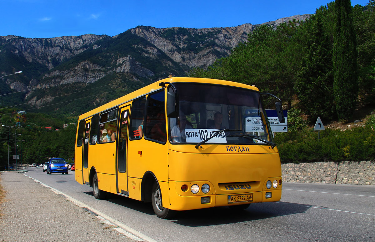 Фото автобуса в крыму