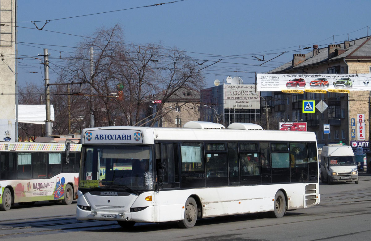 Perm region, Scania OmniLink CK95UB 4x2 LB # Е 524 НХ 777