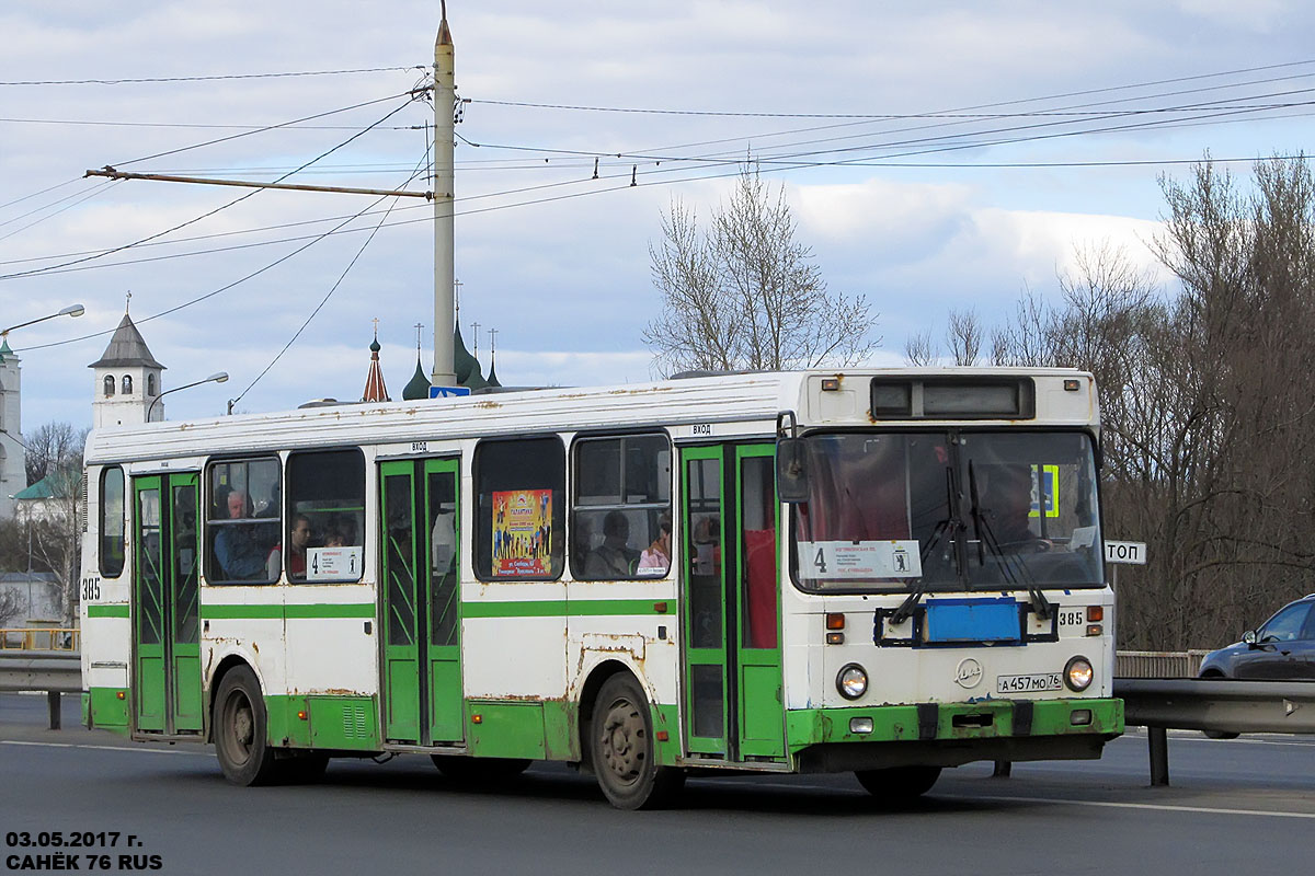 Yaroslavl region, LiAZ-5256.30 (81 TsIB) # 385
