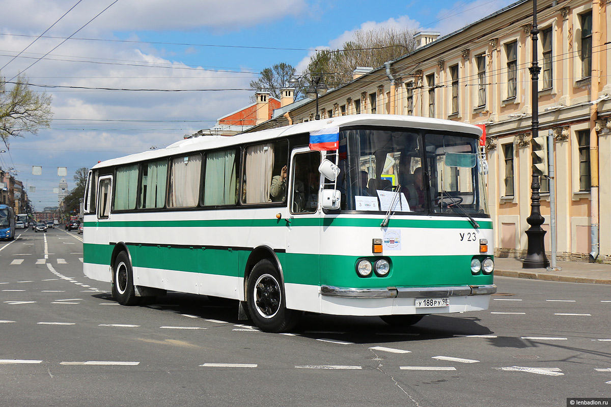 Saint Petersburg, LAZ-699R # У-23; Saint Petersburg — 3rd St. Petersburg parade of retro-transport, 21 May 2017
