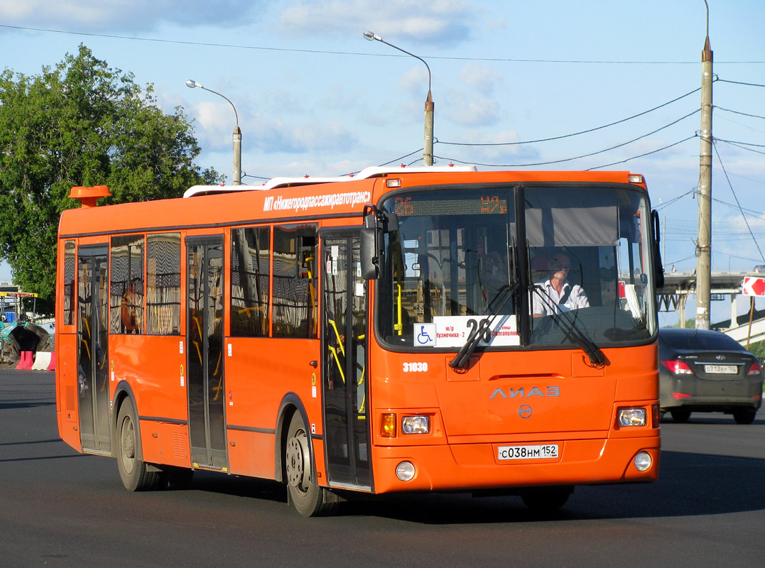 56 автобус в Нижнем Новгороде - маршрут на карте c …