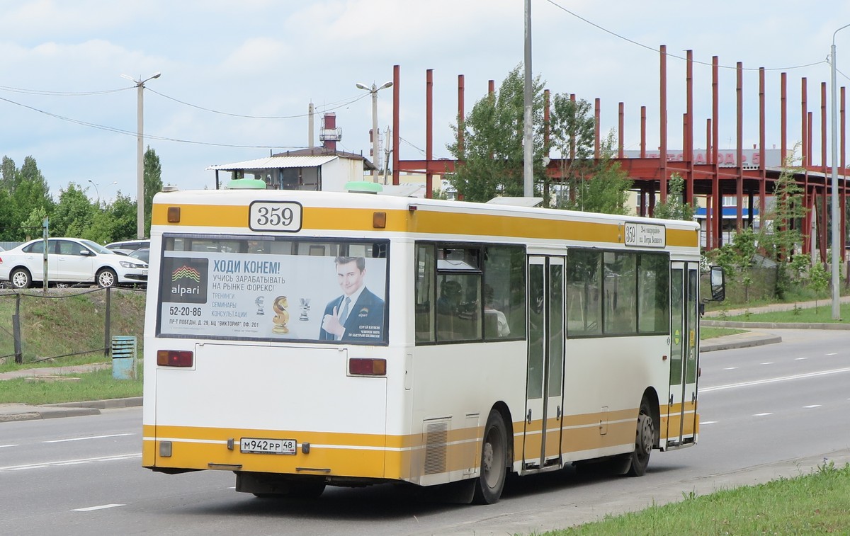 Автобус 359 маршрут остановки. Man sl202. Man 791 sl202. 359 Маршрут Липецк. Маршрут 332 Липецк.