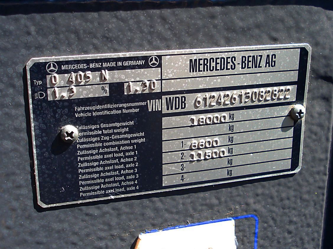 Germany, Mercedes-Benz O405N2Ü # SB-A 5609