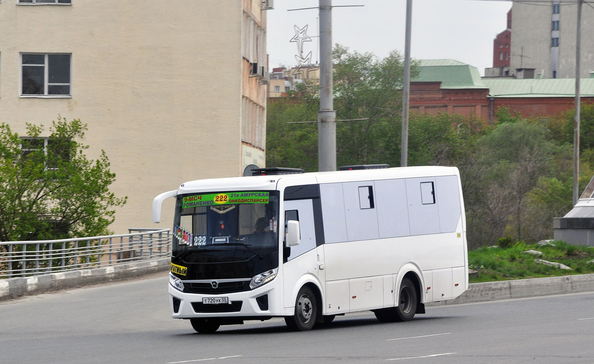 Omsk region, PAZ-320405-04 "Vector Next" # Т 720 УК 55