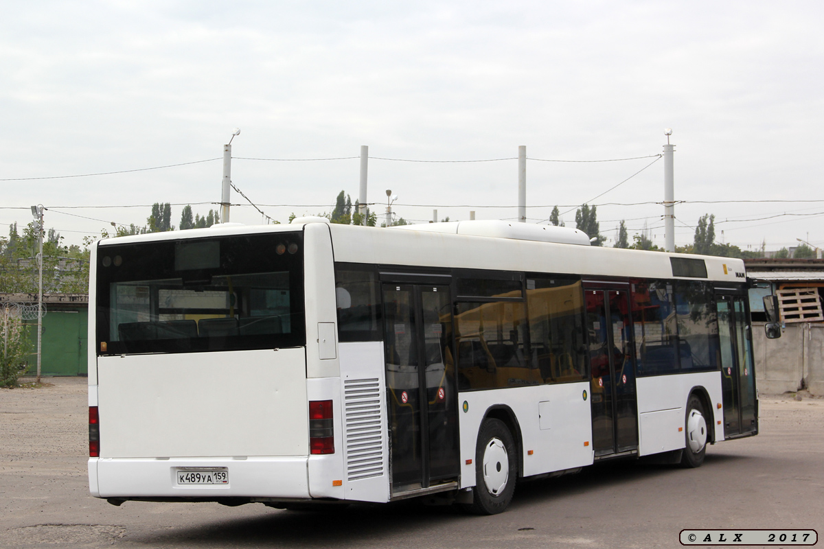 Voronezh region, MAN A21 NL263 # К 489 УА 159; Voronezh region — Комиссионные осмотры