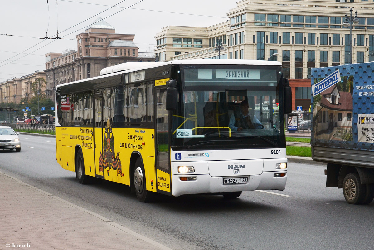 Saint Petersburg, MAN A72 Lion's Classic SÜ283 # 9104
