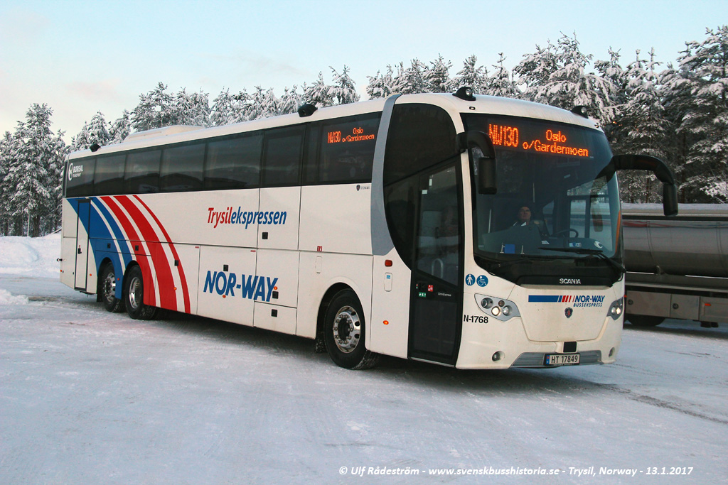 Norway, Scania OmniExpress 360 # N-1768