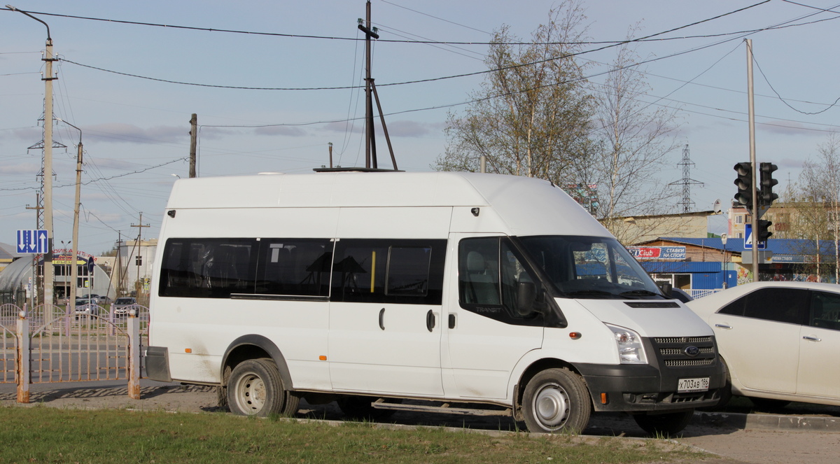 Khanty-Mansi AO, Sollers Bus B-BF (Ford Transit) # Х 703 АВ 186