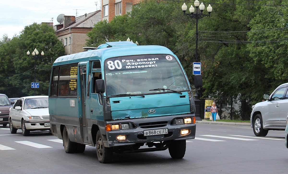 Hyundai chorus размеры