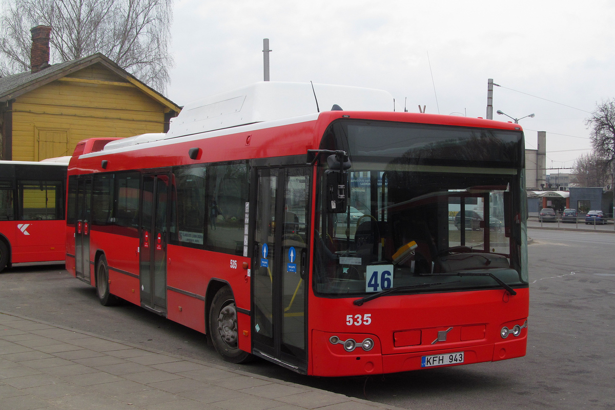 Lithuania, Volvo 7700 CNG # 535