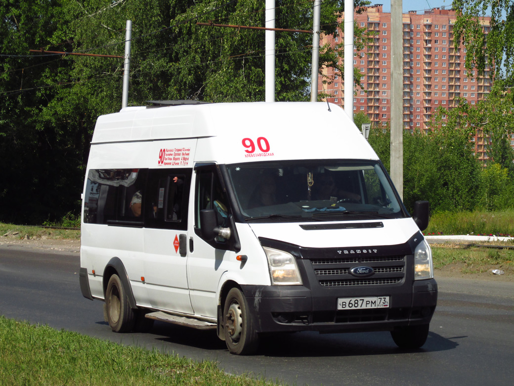 Маршрут ульяновск. Ford Transit 224326-02. Маршрут 90 Ульяновск. 96 Маршрут Ульяновск Форд Транзит. Ульяновская область, автобус № в 687 РМ 73.