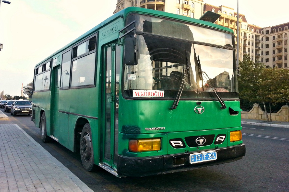 Бс 90. Daewoo bs090 Азербайджан. Daewoo автобусы BS 090 Azerbaycan. Автобус 394. Азербайджанский автобус подвижной состав.