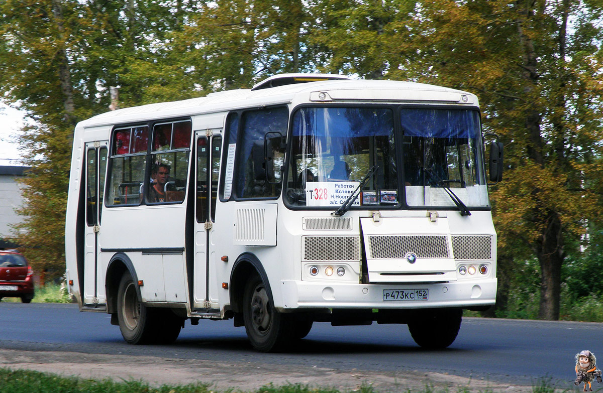 Расписание автобусов 152 кстово работки 2024. ПАЗ 32054-07 Нижегородская область. Маршрутка 473. Работки Кстово. О505кс152.