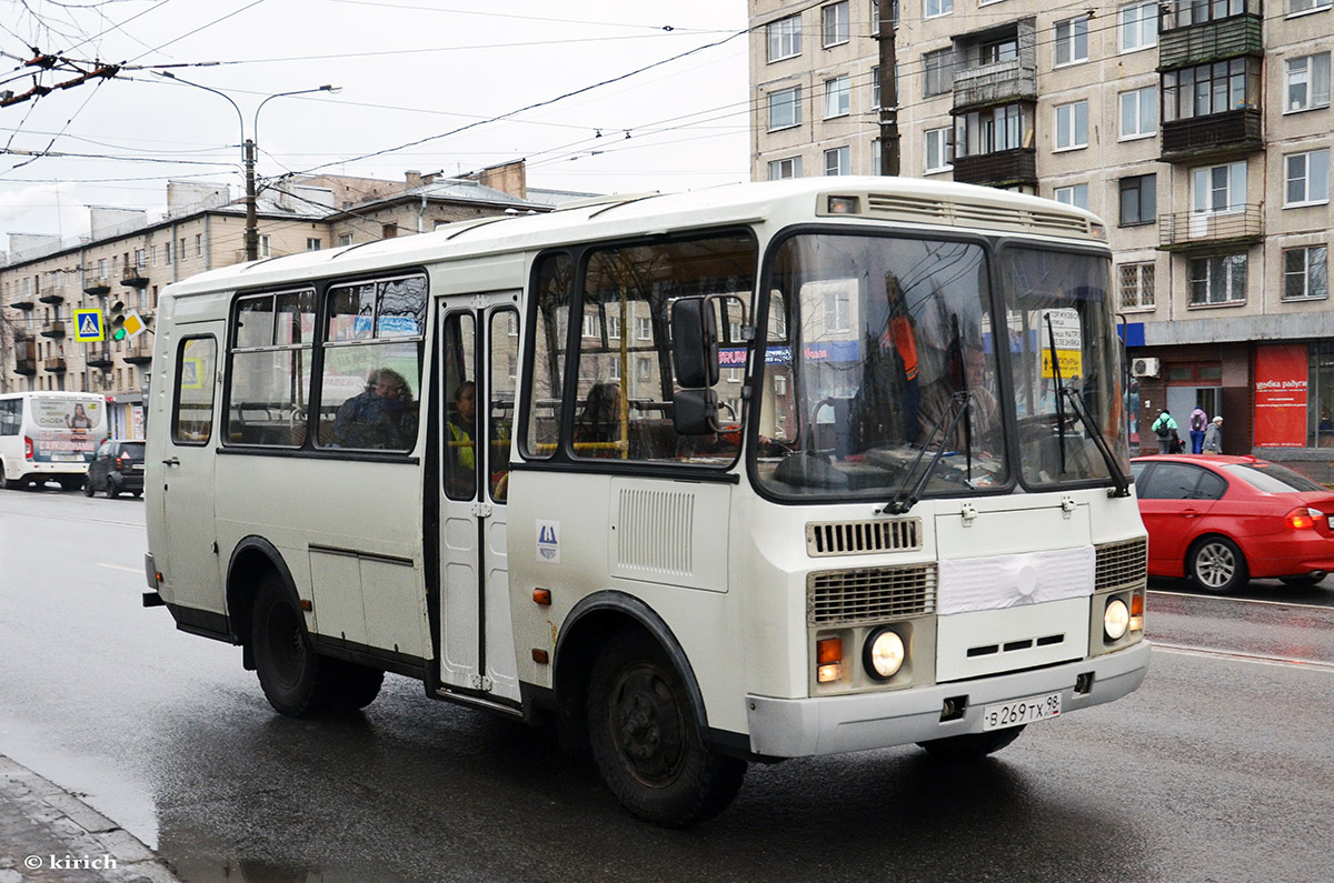 Автобус 269 — расписание, карта, город Санкт-Петербург