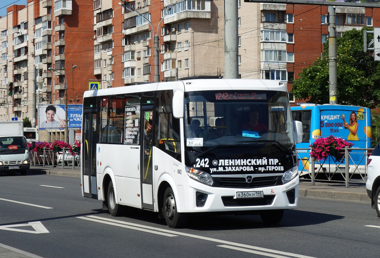 Расписание автобусов 842 от перово