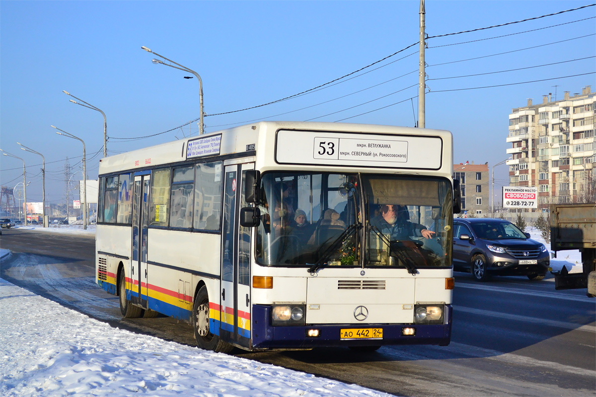 Krasnoyarsk region, Mercedes-Benz O405 # АО 442 24