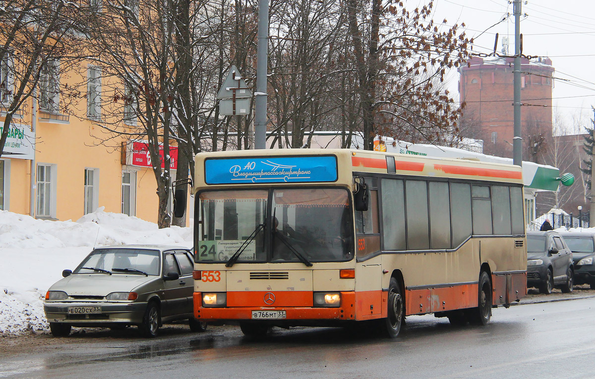 Vladimir region, Mercedes-Benz O405N2 # 553