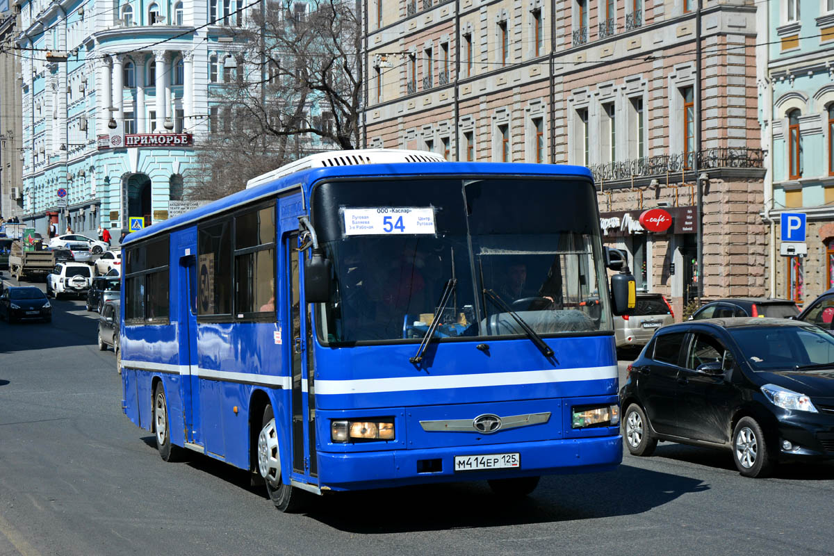 Приморский край, Daewoo BS106 Royal City (Busan) № М 414 ЕР 125