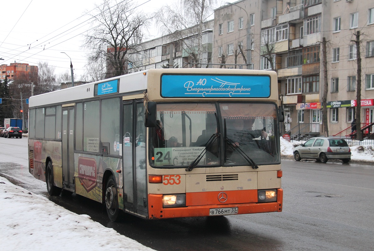 Vladimir region, Mercedes-Benz O405N2 # 553
