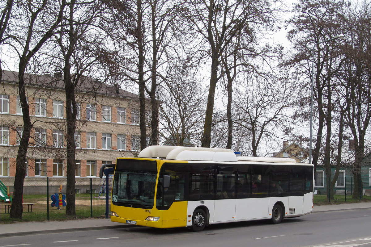 Lithuania, Mercedes-Benz O530 Citaro CNG # 1138