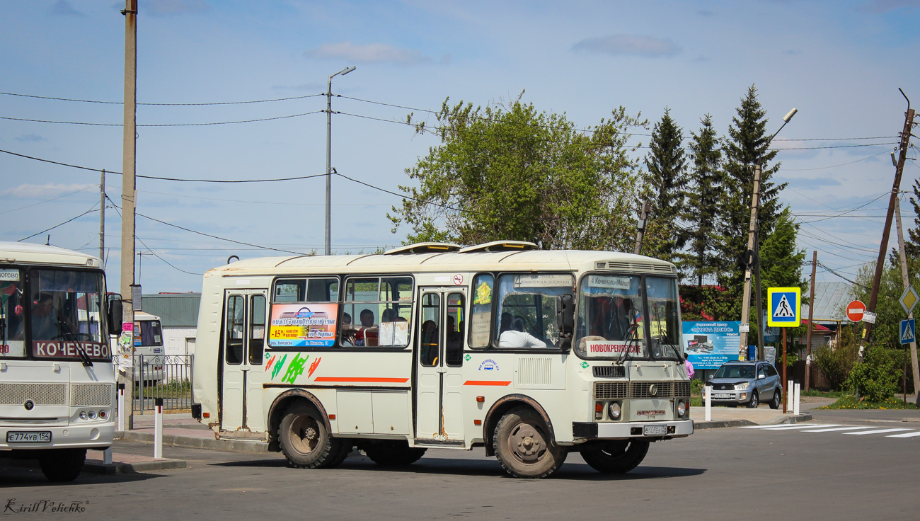 Novosibirsk region, PAZ-32054 (40, K0, H0, L0) # В 109 ВК 154
