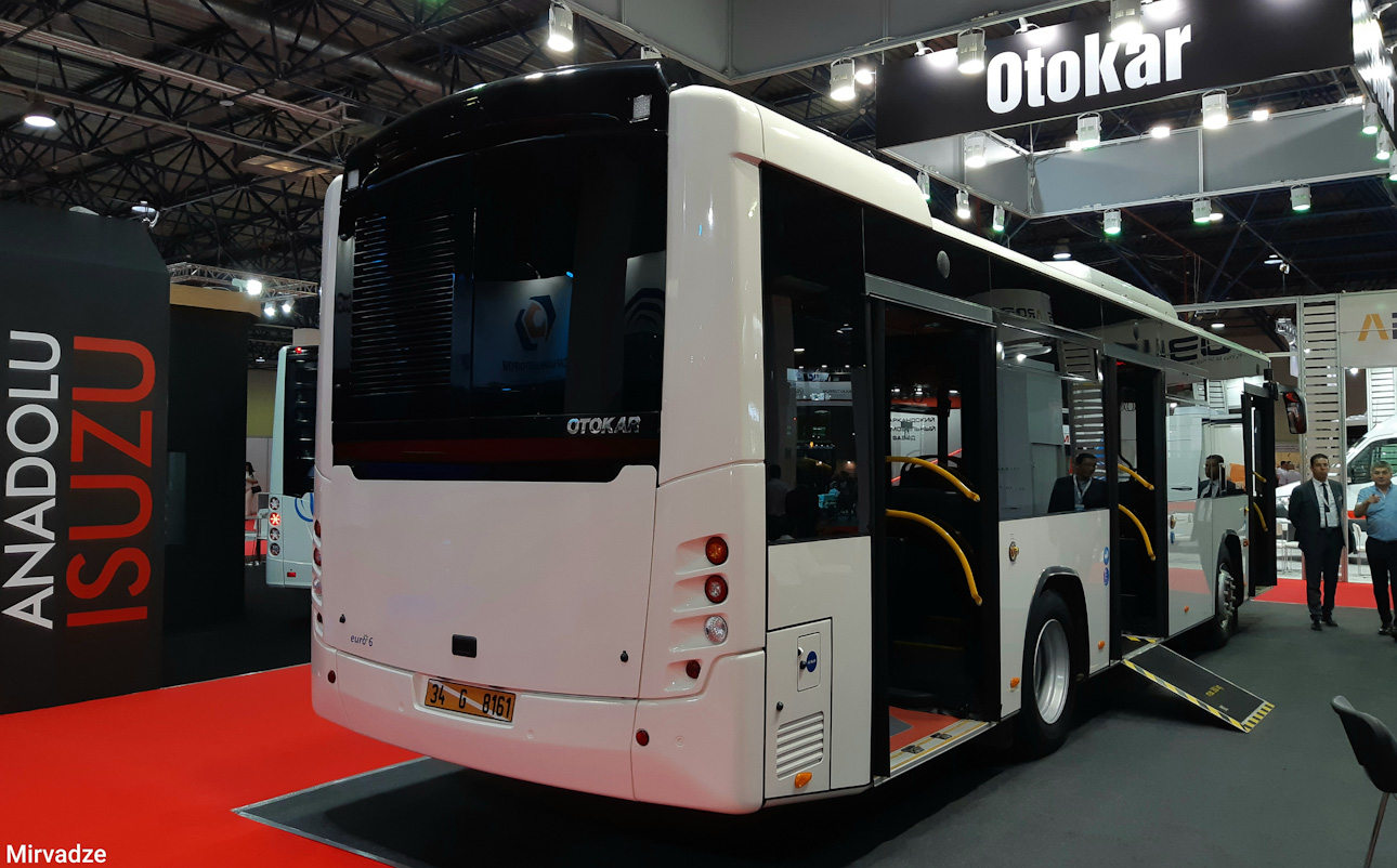 Алматы, Otokar Kent C № 34 G 8161; Алматы — Выставка "Busworld Central ...