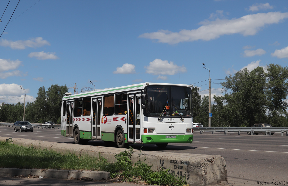Автобус Красноярск к656ро124 ЛИАЗ