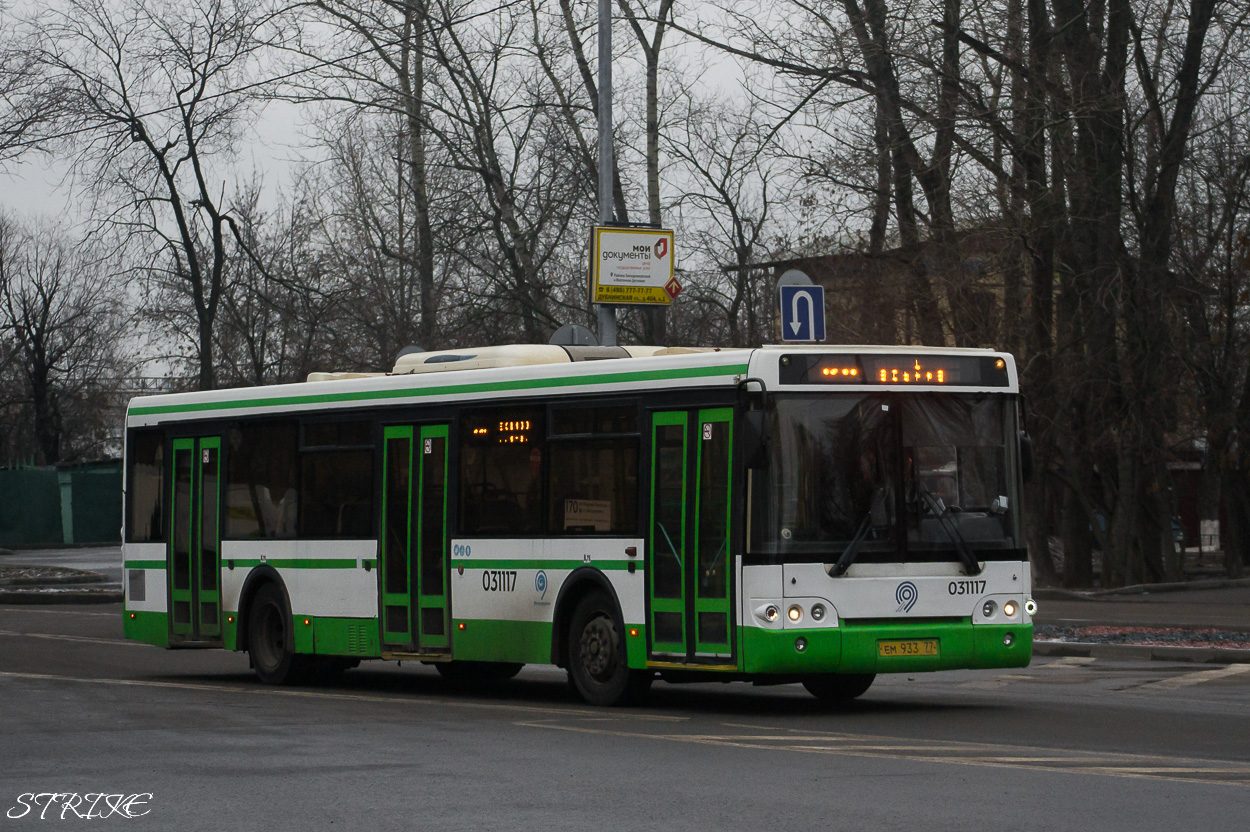 Автобус 170 остановки