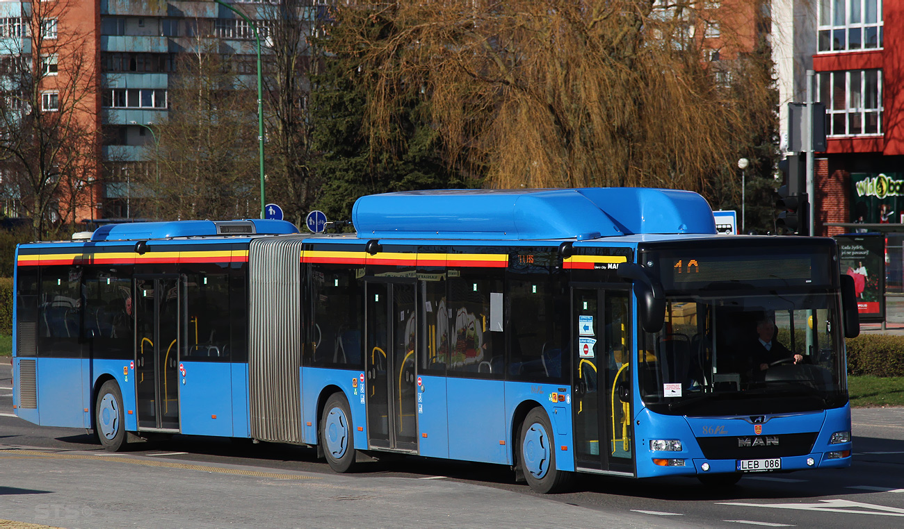 Lithuania, MAN A23 Lion's City G NG313 CNG # 86