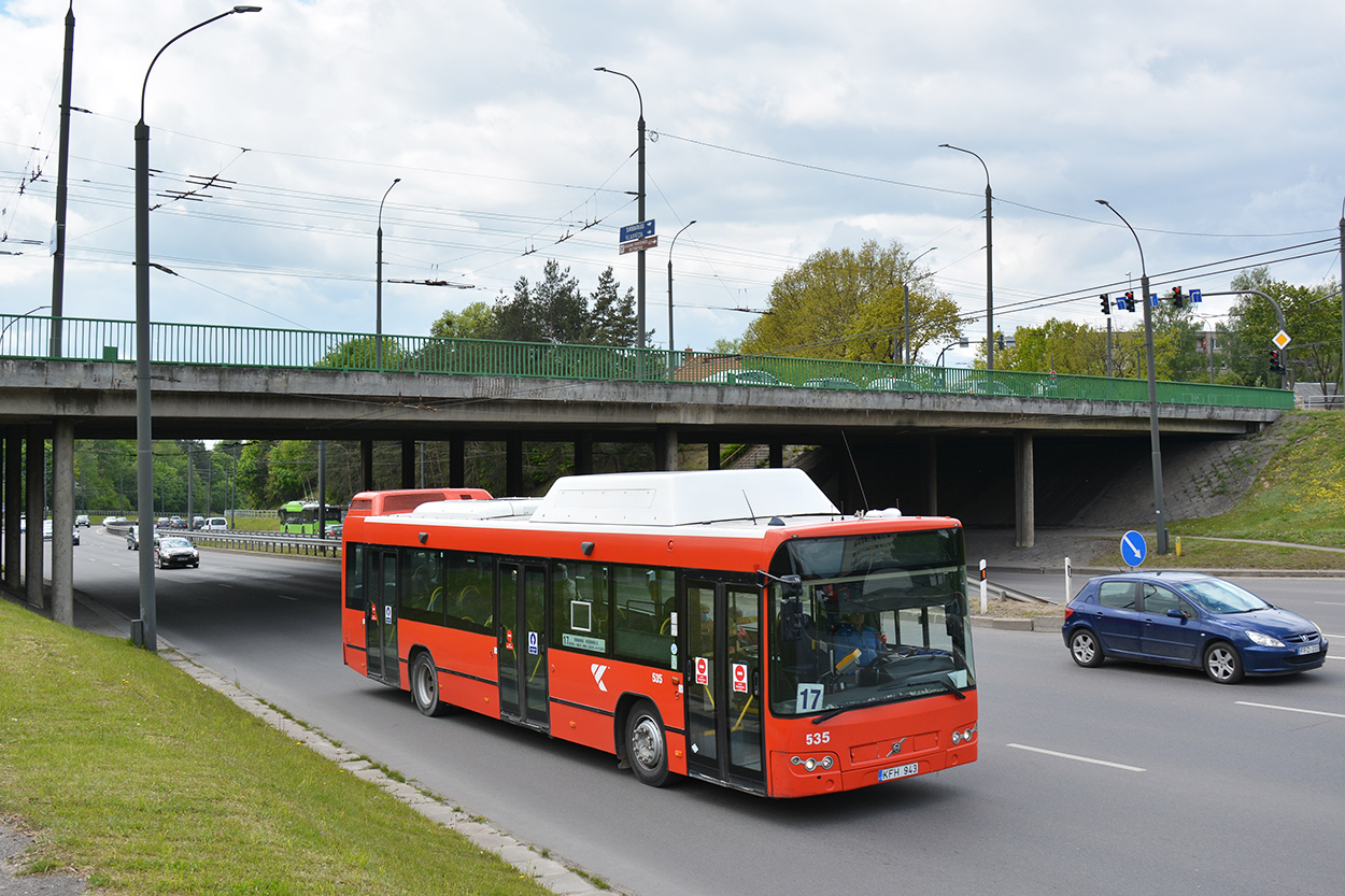 Lithuania, Volvo 7700 CNG # 535
