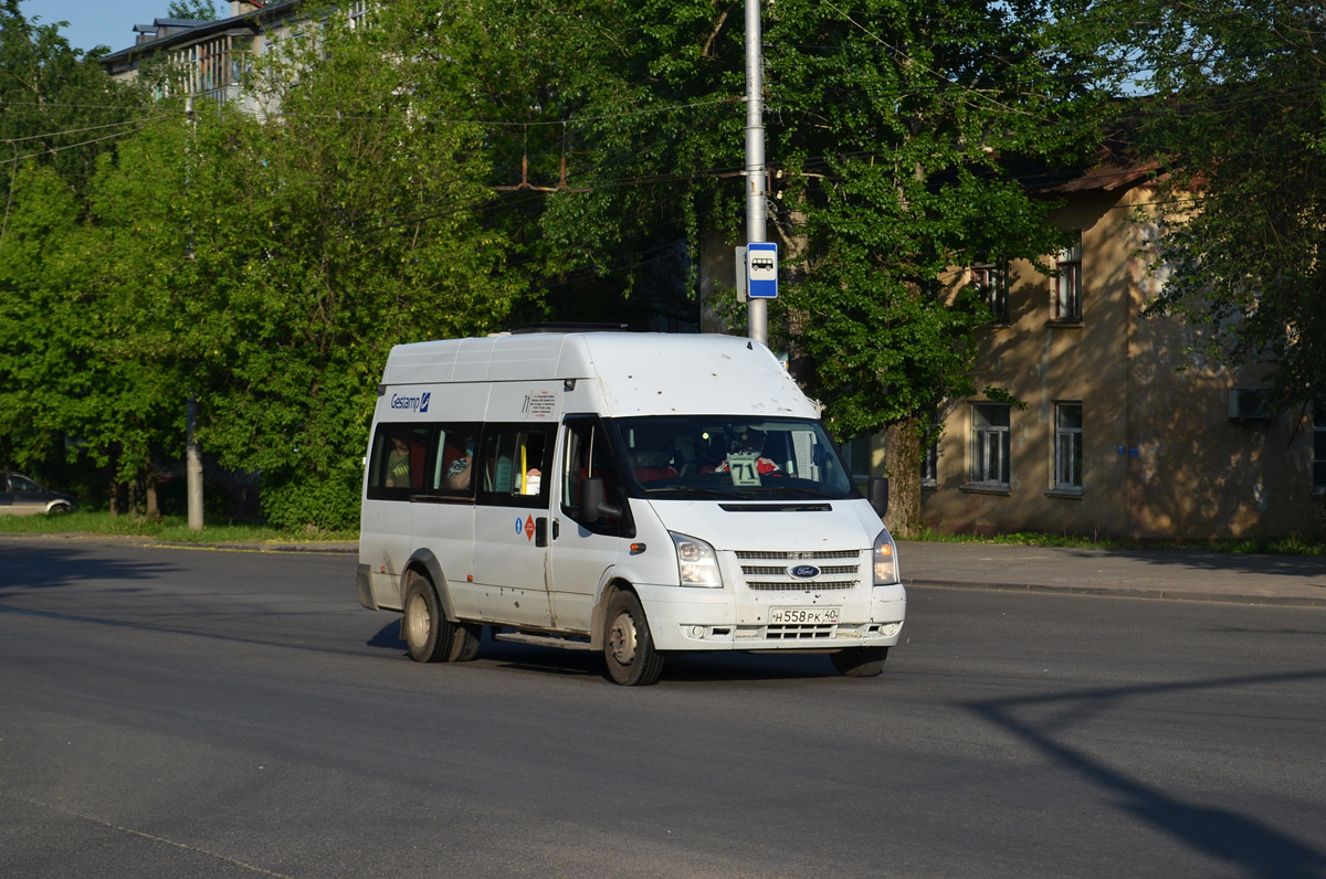 Kaluga region, Nizhegorodets-222708  (Ford Transit) # Н 558 РК 40
