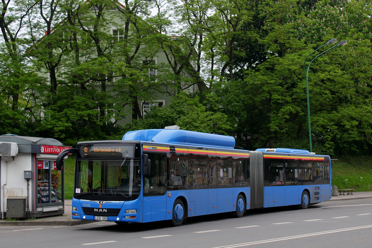 Lithuania, MAN A23 Lion's City G NG313 CNG # 86