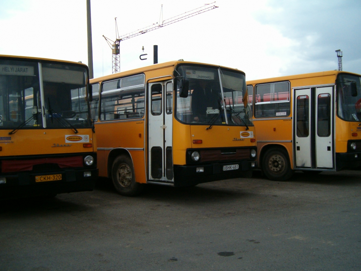 Hungary, Ikarus 266.25 # BHK-461; Hungary, Ikarus 260.20M # CKH-320